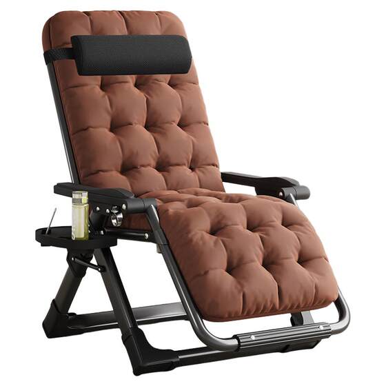 
Winter and summer lunch break chairs for lazy people can folding deck chairs for balcony home leisure office lunch break old people backrest