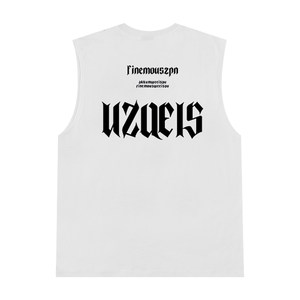 
Sports basketball sleeveless vest T-shirt pure cotton outer vest men's American retro high street casual trendy top