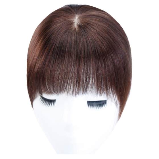 The top of the head is a female covering the white hair, the real hair, the fake hair, the hairless, the fake bangs 3d air oblique bangs tablet