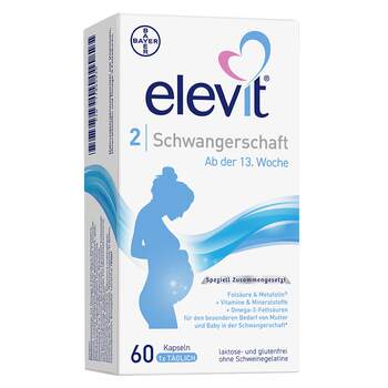 German Elevit active folic acid + DHA