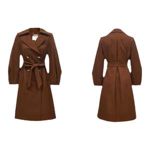 
Vero Moda Outlet trench coat women's autumn clearance elegant commuter double-breasted loose lapel versatile