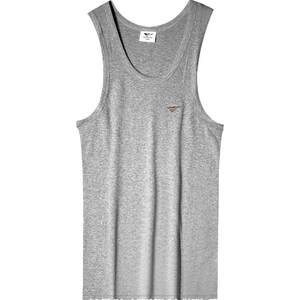 
Seven Wolf Pure Cotton Vest Men's 100% Cotton Sports Hurdle Sweatshirt Brand Base-Bottomed Slippery Stretch Rib Style