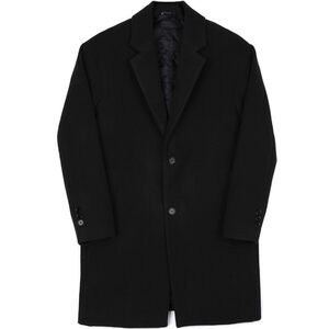 New winter woolen coat men's business leisure woors medium long Korean version of the slim handsome cashmere jacket male