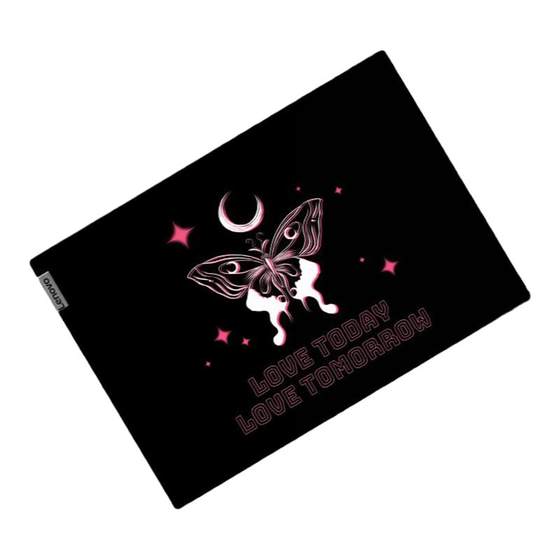 
Sweet cool style simple butterfly laptop sticker is suitable for Lenovo Xiaoxin air14 sticker savior r9000p accessories decorative keyboard film Huawei matebook 14 inch protective film