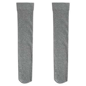 Black socks children's middle socks, calf socks, spring and autumn, micro pressure showing skinny legs white overweed sock stockings jk
