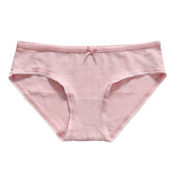 High-stretch classic solid color cotton underwear skin-friendly and comfortable