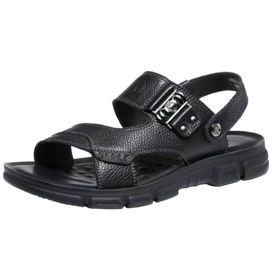 Camel men's shoes in summer genuine leather soft sole comfortable breathable non-slip business casual dad sandals outdoor beach shoes