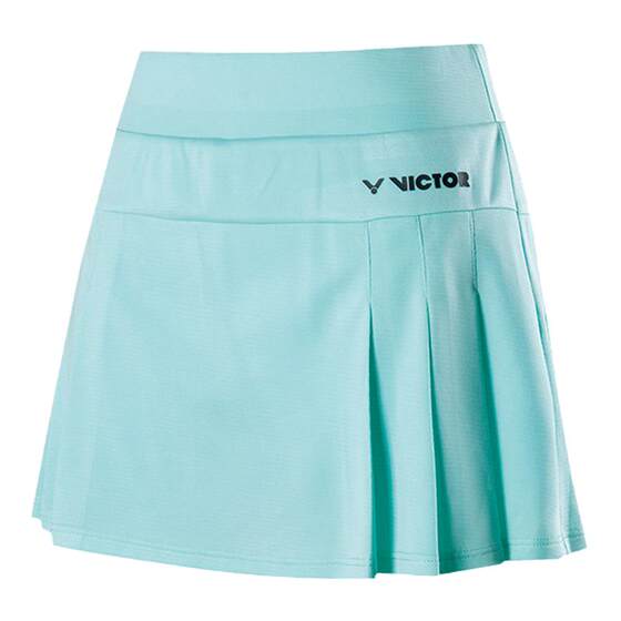 VICTOR/Wickor official summer women badminton uniform knitted mesh sports pleated skirt K-31302