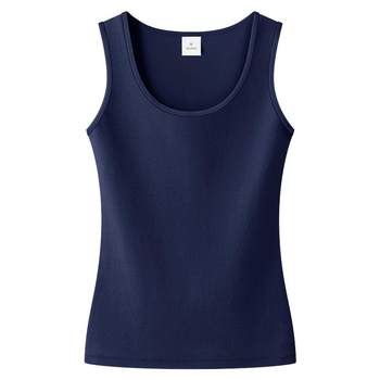 White pure cotton slim skisting vest female inside the bottom of the female
