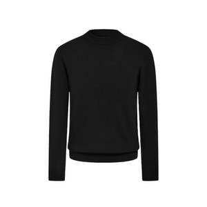 
[Machine washable] 100% pure cashmere men's half turtleneck autumn and winter thick cashmere sweater with warm round collar inside
