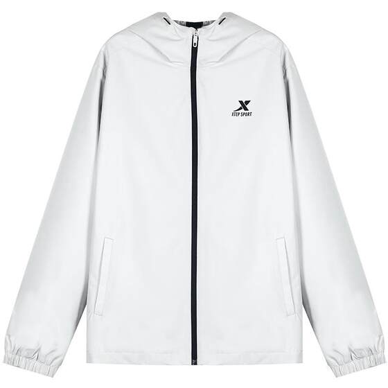 
Xtep Sports Jacket Men's 2026 New Hooded Sun Protection Top Running Training Jacket Windproof Men's Windbreaker