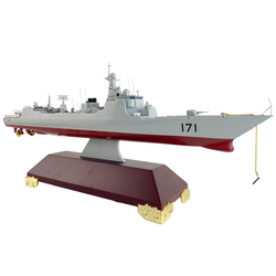 052c052d Simulated Warship Model 171 Haikou 172 Kunming Guided Missile Destroyer Ornament 1:350
