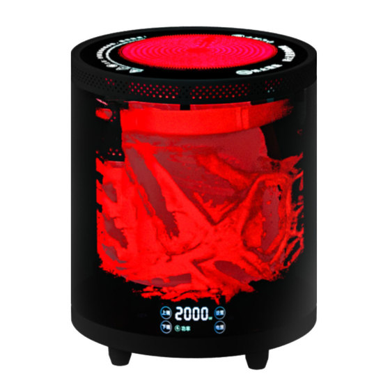 
Camel multifunctional heater indoor office stove for tea making intelligent voice heater 3d flame heating stove