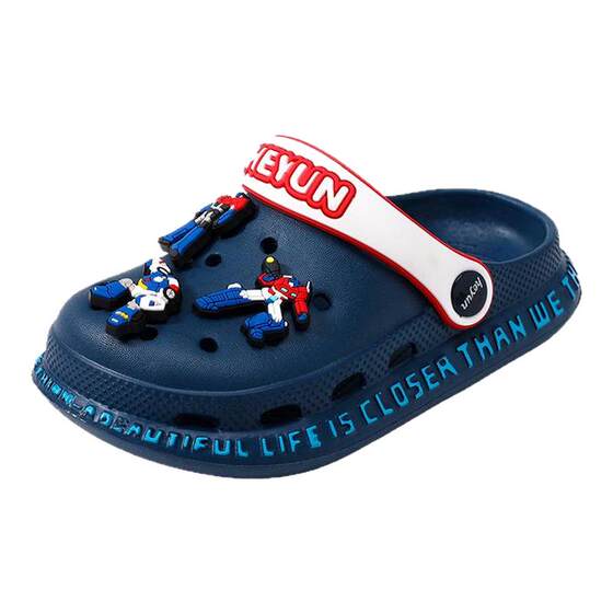 
Transformers Children's Croc Shoes Boys' Slippers Non-Slip New Style Boy Baby Kids Beach Summer Home Use