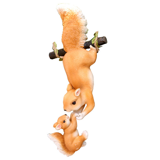 
Outdoor garden decoration pendant simulated squirrel monkey climbing tree courtyard terrace balcony animal arrangement ornaments