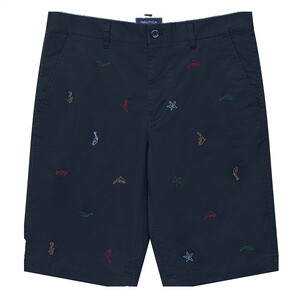 NAUTICA/Nuotika men's summer fashion embroidered print five-point pants shorts BO3201
