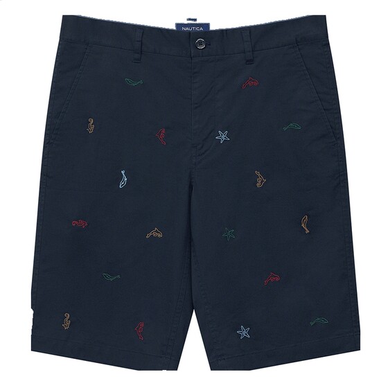 NAUTICA/Nuotika men's summer fashion embroidered print five-point pants shorts BO3201
