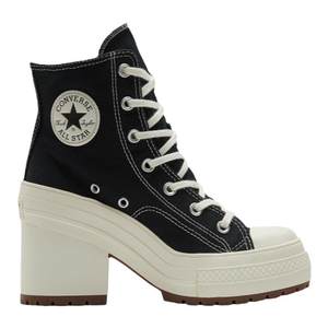 
[Retro thick heel shoes] CONVERSE official heightened thick sole high top canvas shoes black A05347C