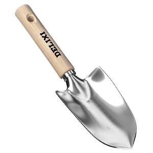 Delixi gardening tools, small shovels, household flower planting, outdoor soil loosening, shovel, rake, hoe, weeding and sea driving