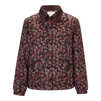 
Miranden Fashion Printed Jacket for Women Casual Warm Thick