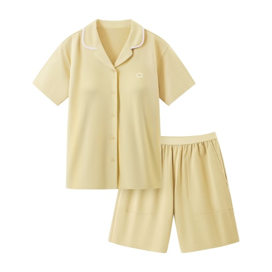 Banana Household Server Girlstes Home Pants T -shit Blind Blind Male/Random Send 1 Set/1 Piece
