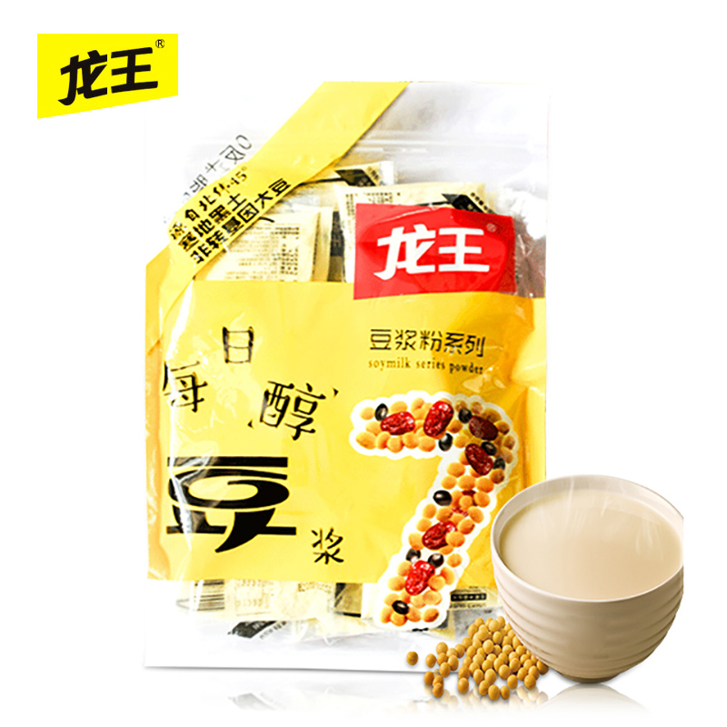 龙王 每日醇 非转基因豆浆粉 30g*14袋 天猫优惠券折后￥14.8包邮（￥19.8-5） 原味、甜味可选
