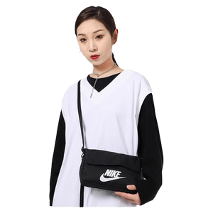 
NIKE Nike Women's Bag 2025 Autumn New Crossbody Bag Simple Lightweight Casual Shoulder Sports Bag CW9300