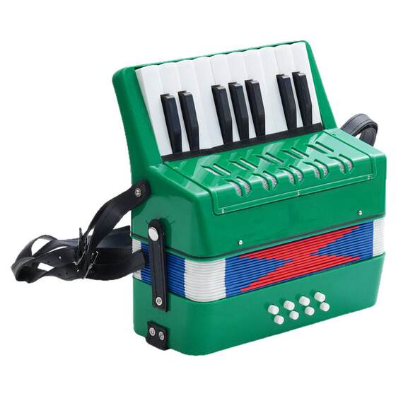 Mini Children's handwind piano phenomenon toy toy music early education holiday gift 7 key bass 17 key musical instruments
