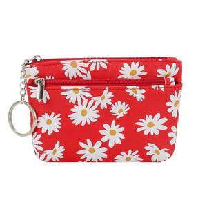 Symptoms female students Korean version of cute coin mini multi -function card bag key bag small wallet cholne purse