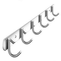 Strong adhesive kitchen stainless steel bathroom wall hook