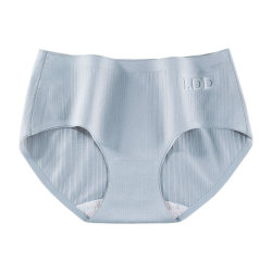 Pure cotton mid-waist antibacterial underwear 2025 new style