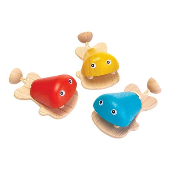 
Plantoys Fish Speaker Baby Enlightenment Children's Music Wooden Early Education Musical Instrument Toys Gifts 0-1 Years 6435