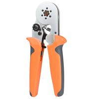 Iwiss European Tube Type Insulated Terminal Crimping Pliers HSC86-6