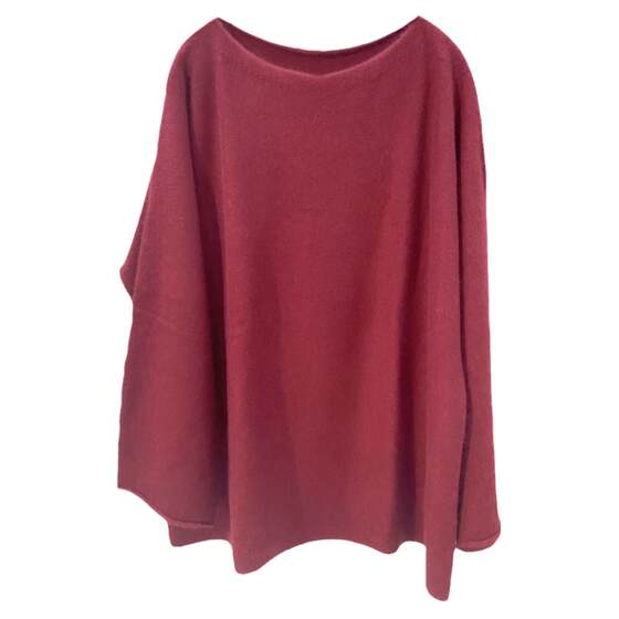 Soft and waxy cute second -changing paper Tablets Customized super loose casual cashmere knitting all -in -one sister same sweater