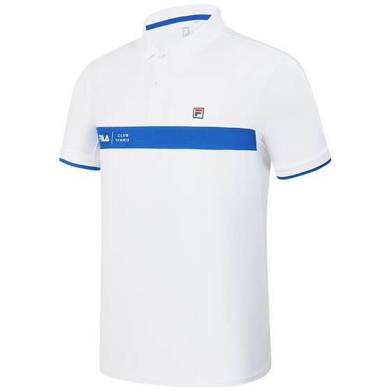 
FILA Fila men's short-sleeved lapel POLO shirt 2024 summer new tennis sports moisture absorption quick-drying T-shirt