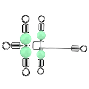 美式亲子转环强力三叉8八字环防缠绕连接器海钓防锈钓组钓鱼配件-Taobao