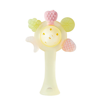 Kechao hand-rocked tooth glue baby toys 0 to 6 months old babies can bite and grasp it at a young age