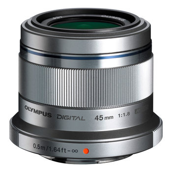 45/1.8 Olympus large aperture portrait lens