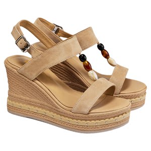 
Fed thick-soled sandals for women in summer new women's shoes, wedge-like one-button fashion sandals for women S0609-ZFA329