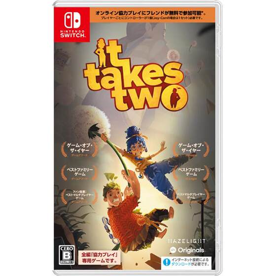 [Self operated] Japanese/European version for two person travel Nintendo Switch game card with Chinese two person action category