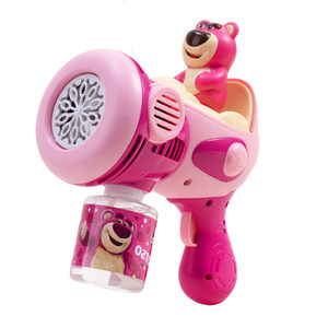 
Bubble machine children's handheld 2025 new toy Disney Strawberry Bear blowing gun girl full automatic
