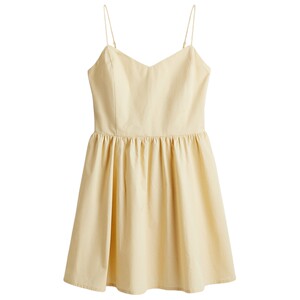 
HM women's dress summer slim suspender dress printed slim peach heart collar A-line floral skirt 1231427