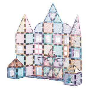 
Playpop colorful diamond magnetic pieces children's early education educational magnetic building blocks to build boys and girls toys Children's Day gift