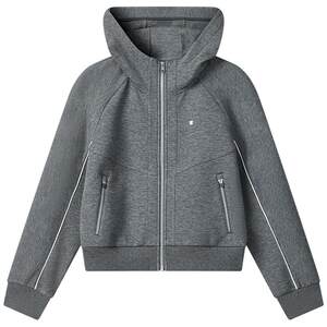 
FILA Official Women's Knitted Hooded Jacket 2025 Winter New Fashion Simple Casual Loose Top