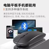 Беззвучная беспроводная мышь с зарядкой, неограниченный ноутбук, bluetooth