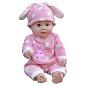 Children's doll toy girl can speak fake baby simulation baby soft rubber doll girls change dolls

