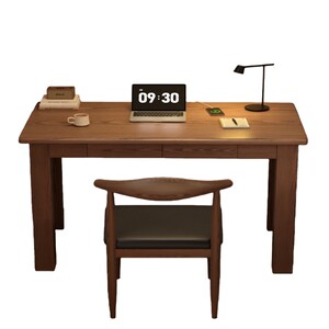 
Anjuke solid wood desk student home writing table width 40/50cm bedroom computer desk study table*