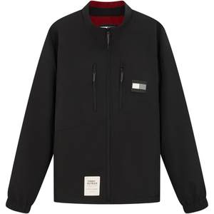 
[Modern Sports Series] Tommy25 new autumn and winter men's double-sided loose fleece stand-up collar jacket
