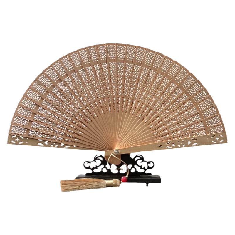 拙政园苏州檀香扇礼品扇苏州特产旅游景点文创苏扇中国风扇子折扇