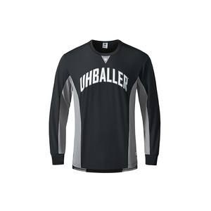 
UH3.0 American sports quick-drying round neck long-sleeved T-shirt men's basketball training color-blocking shooting suit loose fitness top